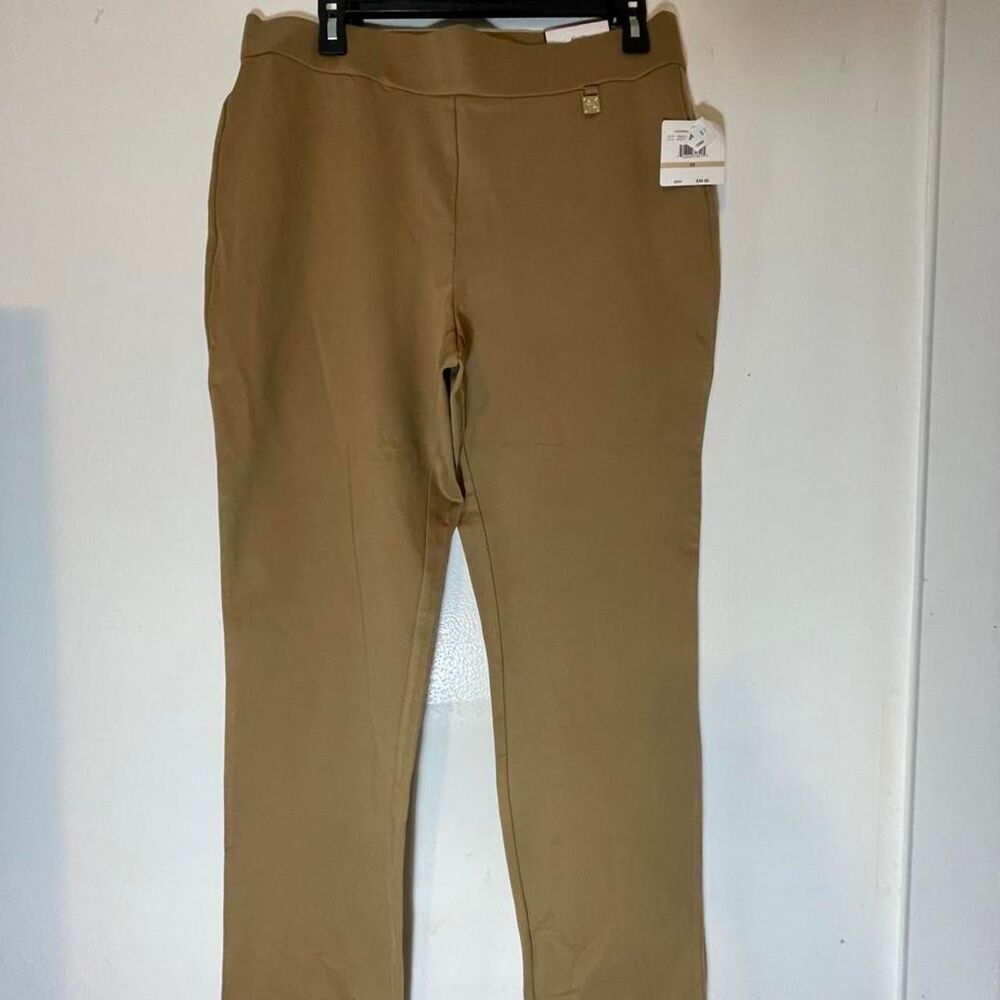 Rafaella Women's Tan and Khaki Trousers